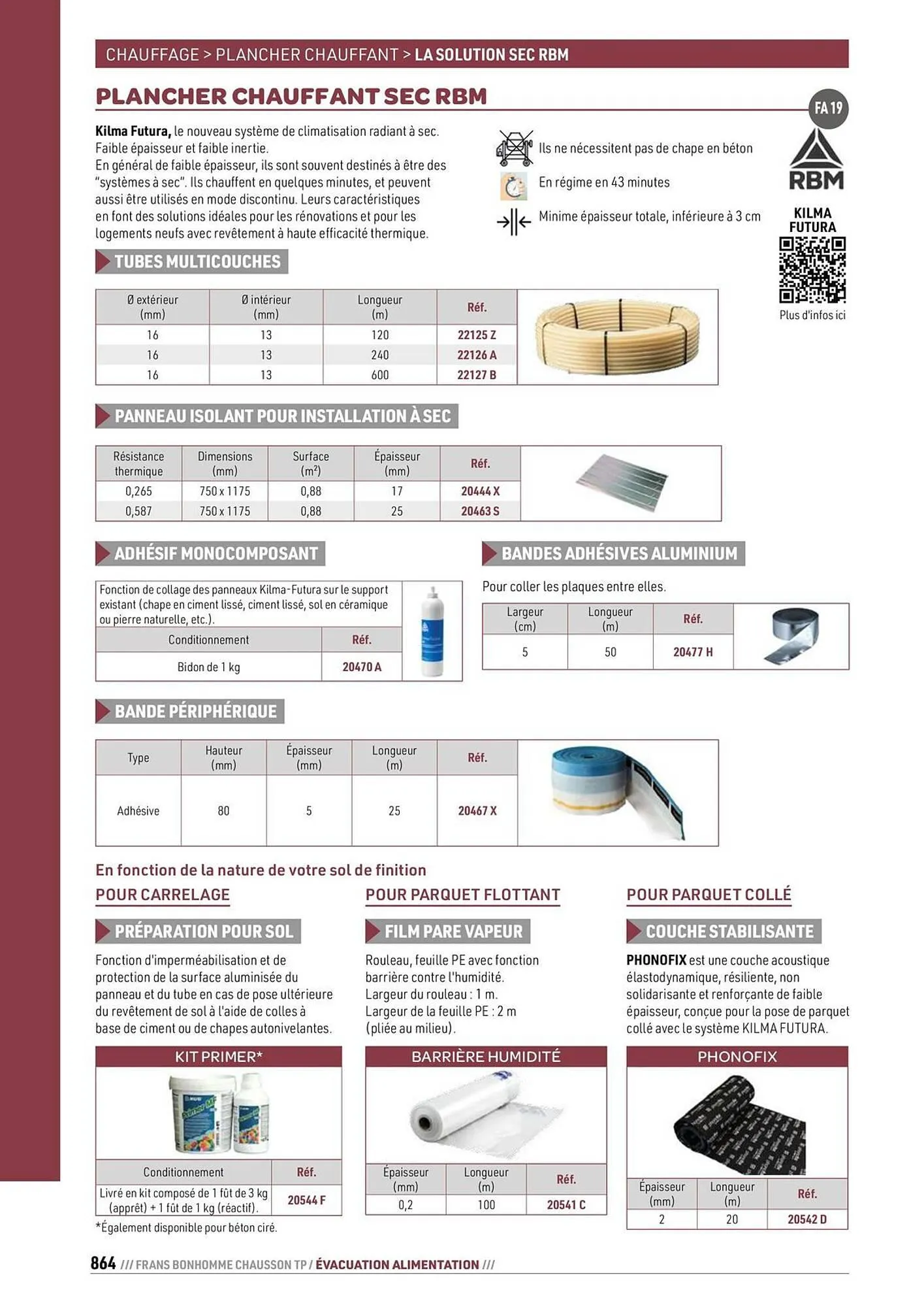 Catalogue Chausson Matériaux du 24 septembre au 31 décembre 2025 - Catalogue page 864
