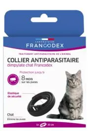 Collier Prévencide antiparasitaires pour chat
