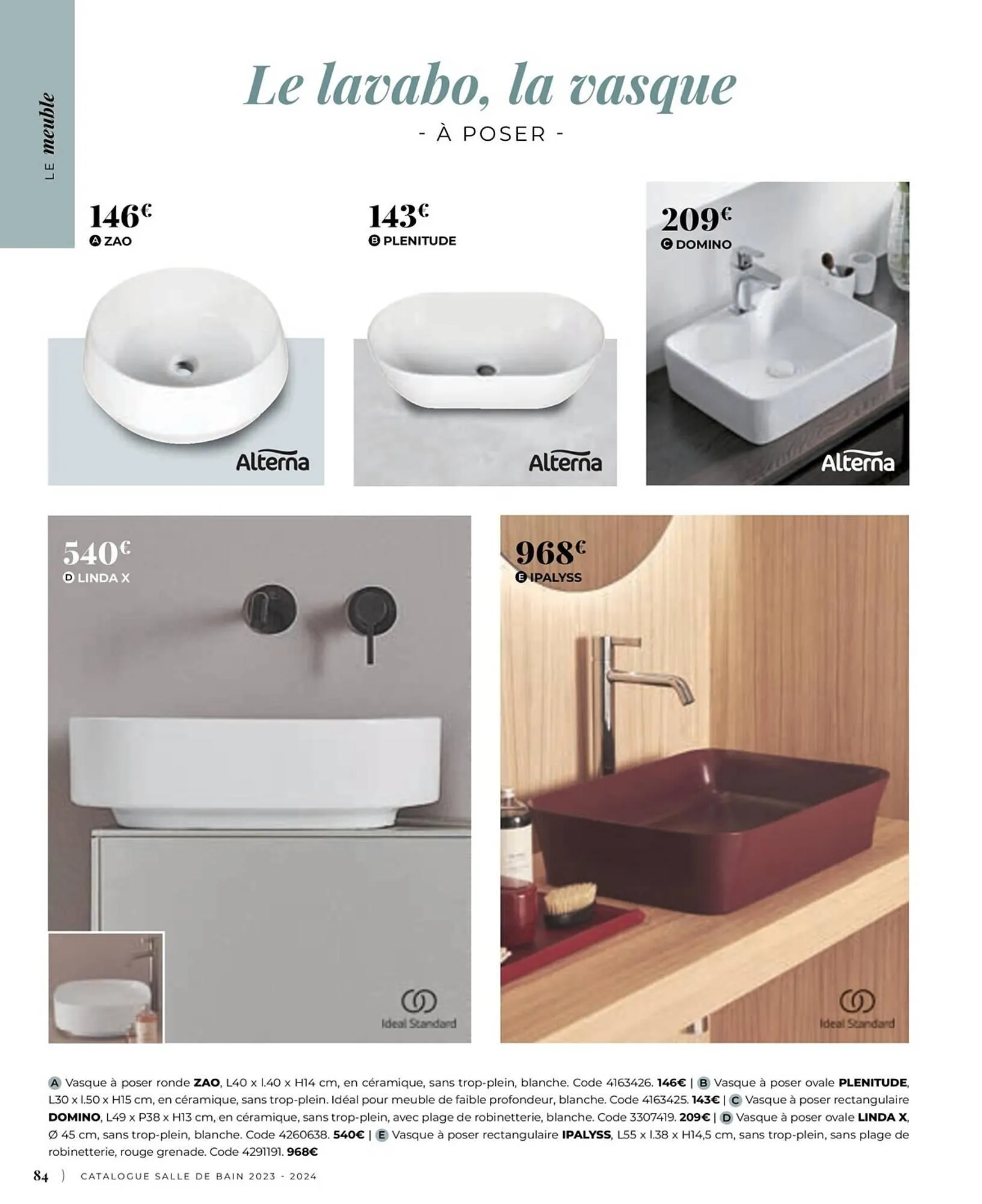 Catalogue Cedeo du 6 juillet au 31 décembre 2023 - Catalogue page 84