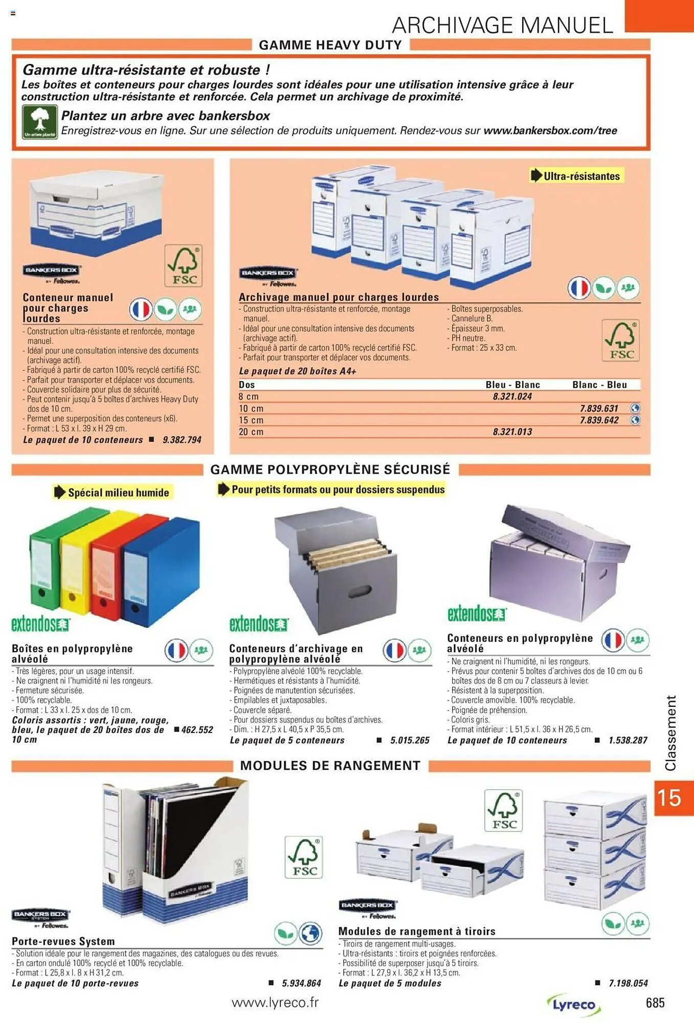 Catalogue Lyreco du 15 mai au 31 décembre 2023 - Catalogue page 685