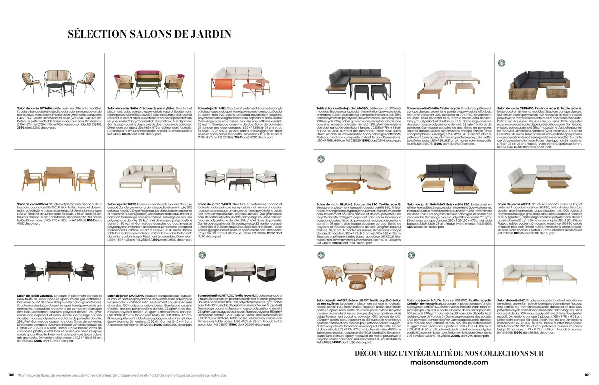 Catalogue Maisons du Monde du 12 mai au 31 août 2025 - Catalogue page 56