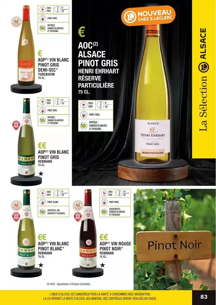 GUIDE DES VINS 2025 2026 du 27 février au 31 janvier 2027 - Catalogue page 83