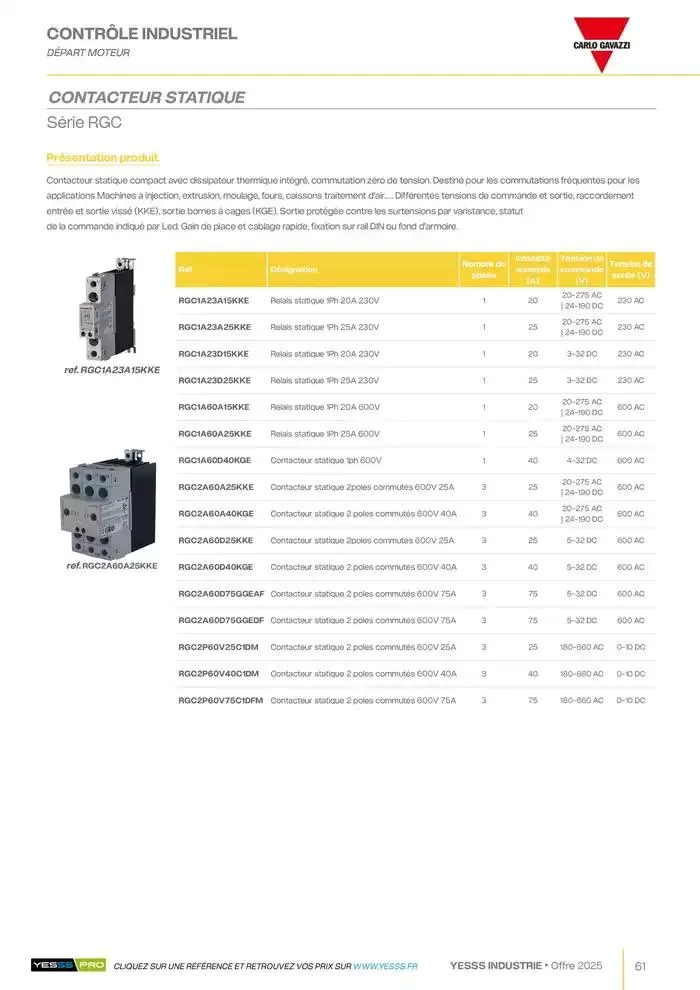 Industrie 2025 du 28 janvier au 31 décembre 2025 - Catalogue page 63