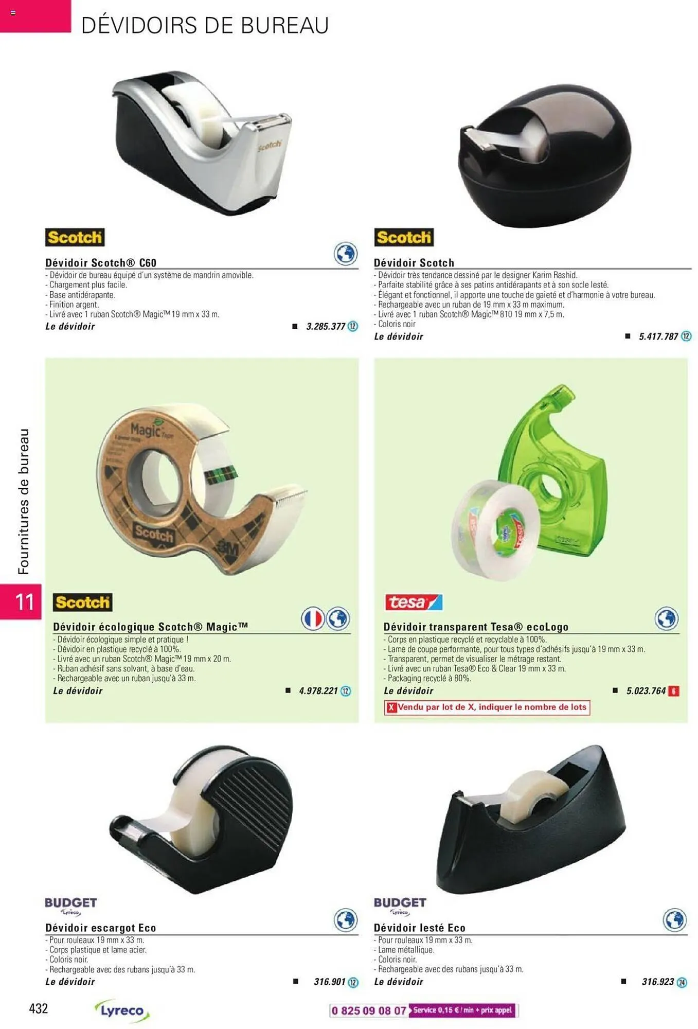 Catalogue Lyreco du 15 mai au 31 décembre 2023 - Catalogue page 432