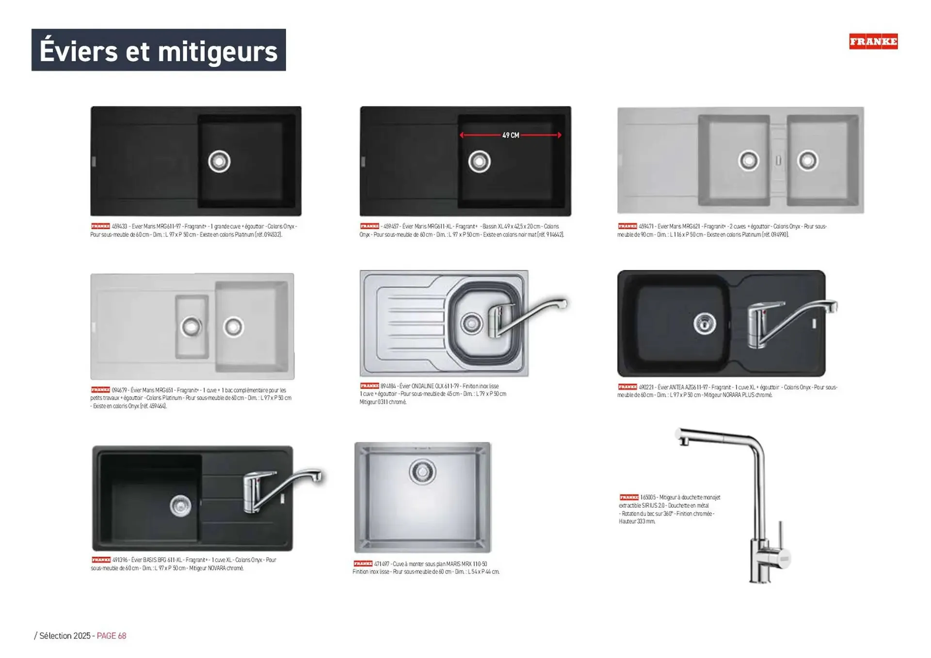 Catalogue Cuisine Plaisir du 23 juin au 31 janvier 2026 - Catalogue page 68