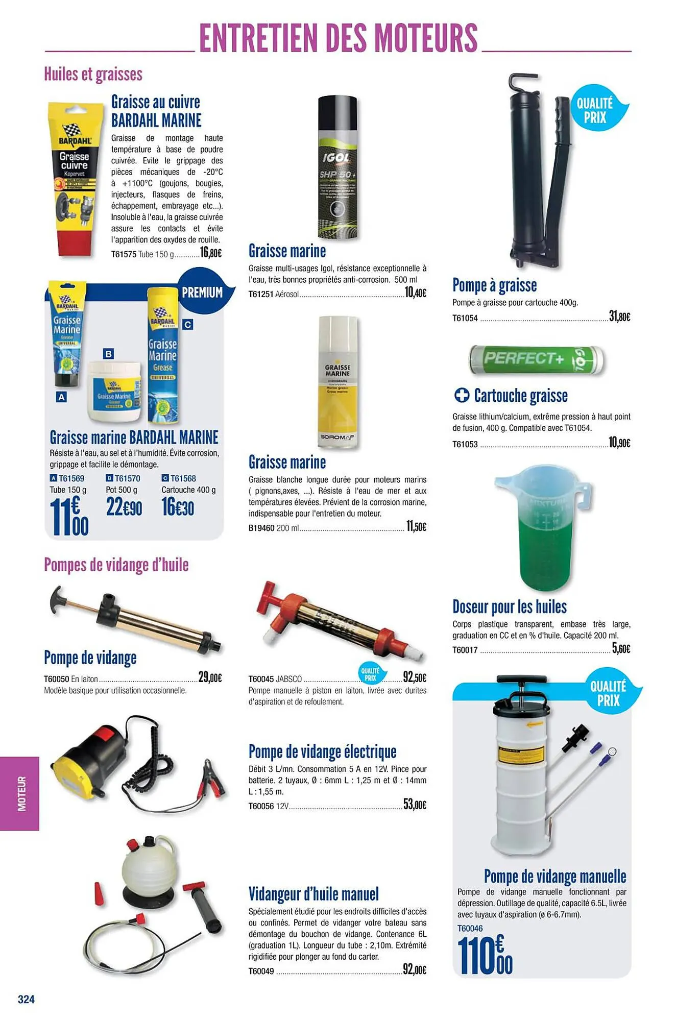 Catalogue Accastillage Diffusion du 1 mars au 31 décembre 2023 - Catalogue page 326