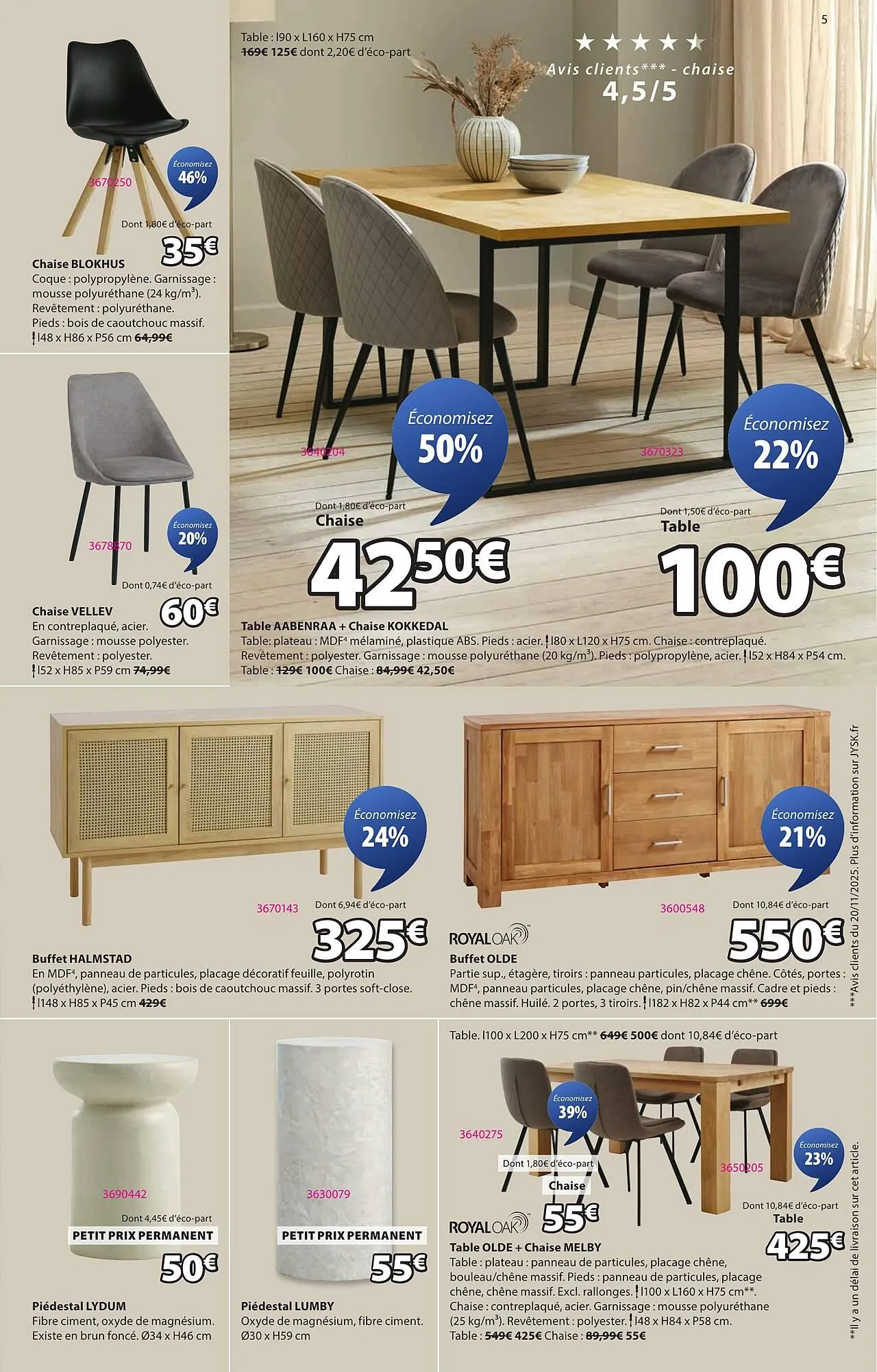 Catalogue JYSK du 1 janvier au 3 février 2026 - Catalogue page 5