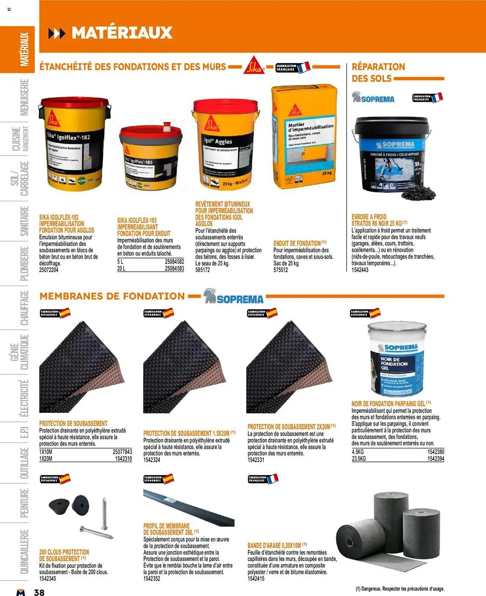 Catalogue Bricoman du 19 mars au 31 décembre 2025 - Catalogue page 38