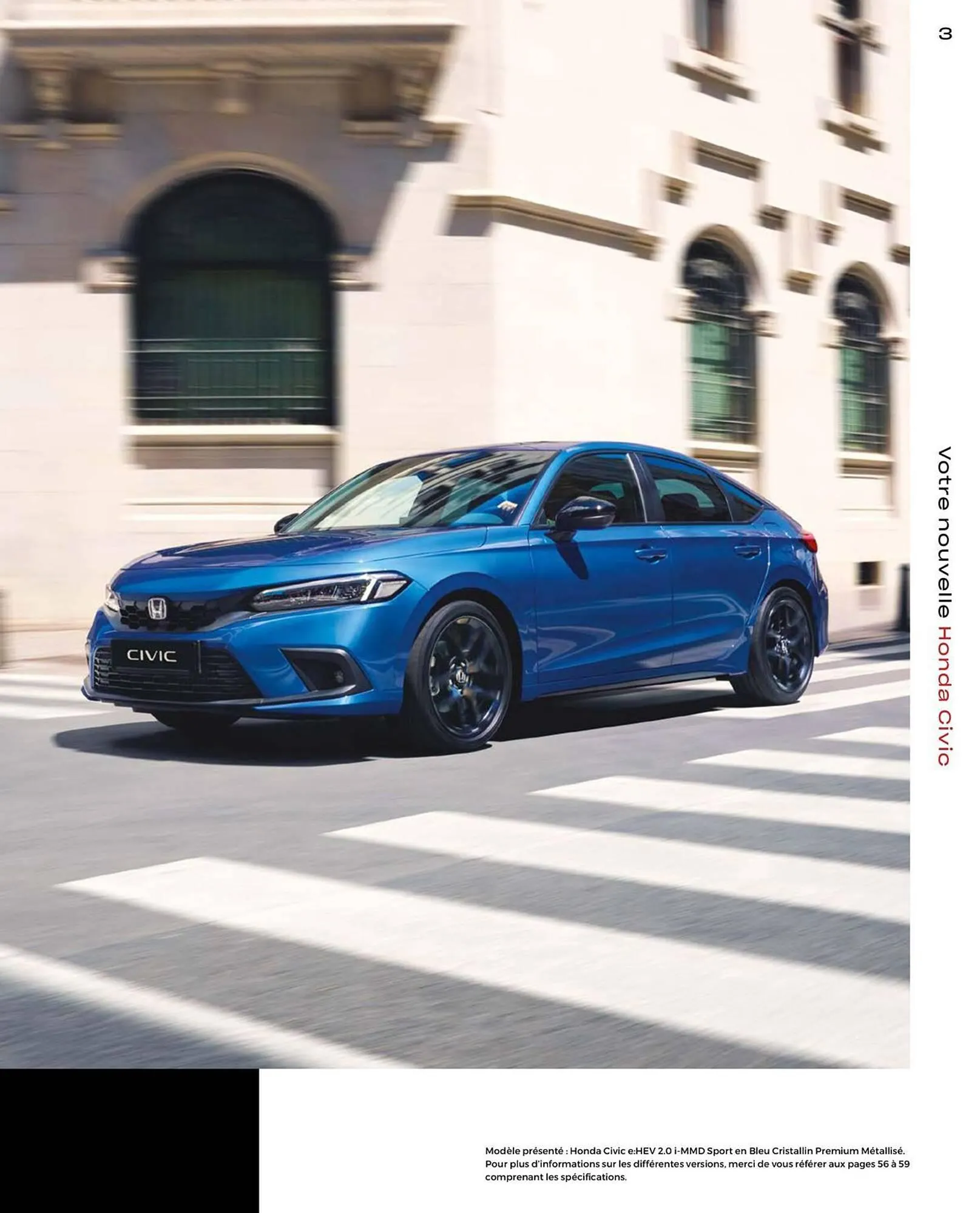 Catalogue Honda Civic Hybrid du 20 décembre au 30 juin 2024 - Catalogue page 3