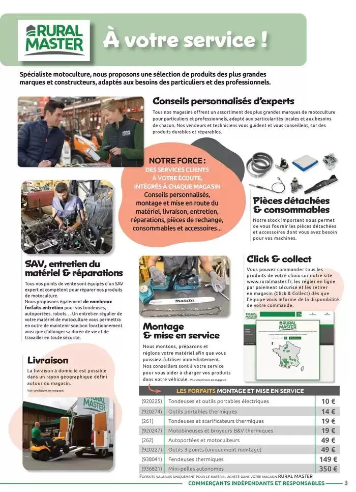 Motoculture et remorques du 1 mars au 31 mai 2025 - Catalogue page 3