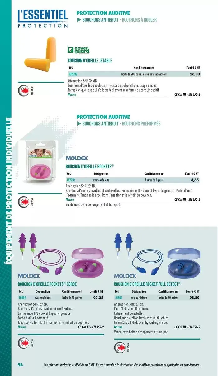 Essentiel Protection 2025 tarifé du 3 mars au 31 décembre 2025 - Catalogue page 48