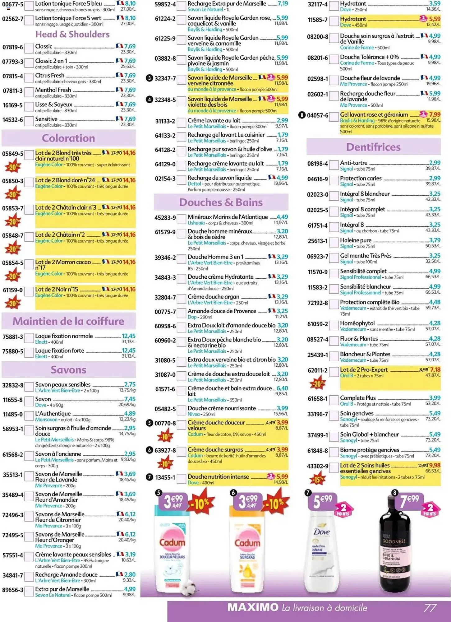 Catalogue Maximo du 12 mai au 8 juin 2025 - Catalogue page 77