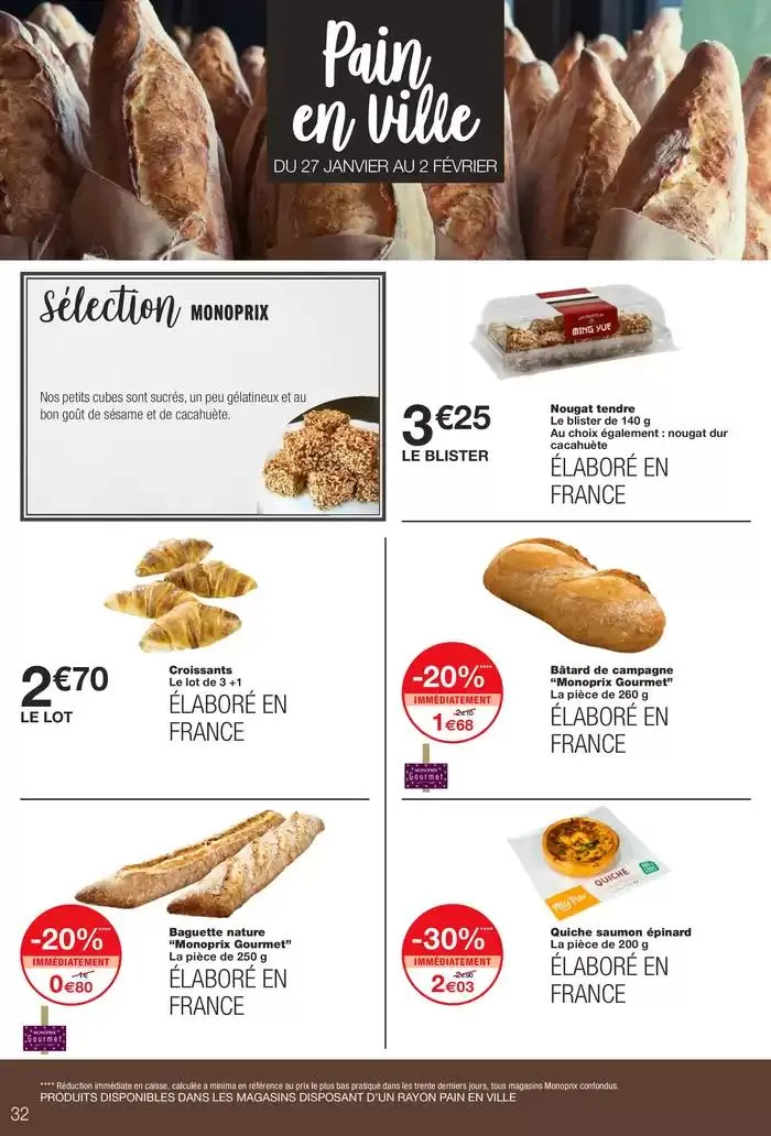 CATALOGUE PROMOTIONNEL du 20 janvier au 2 février 2025 - Catalogue page 32