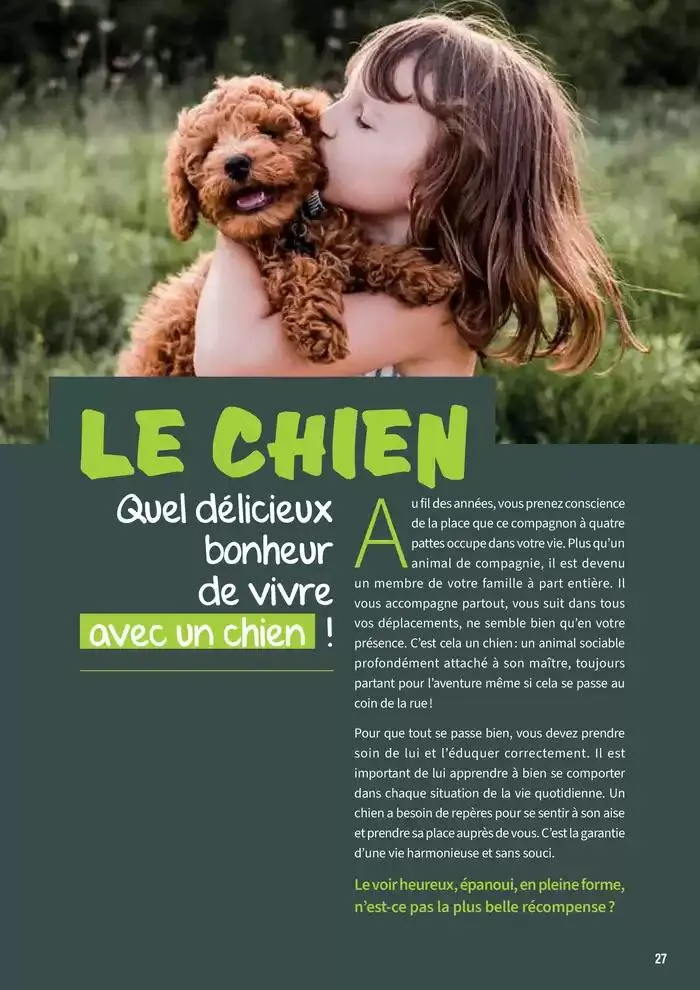 Le guide CHIENS & CHATS du 30 avril au 31 décembre 2025 - Catalogue page 27