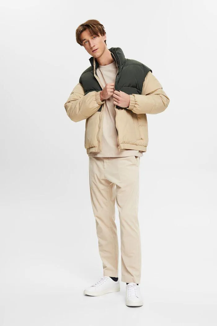 T-shirt à encolure ronde en coton