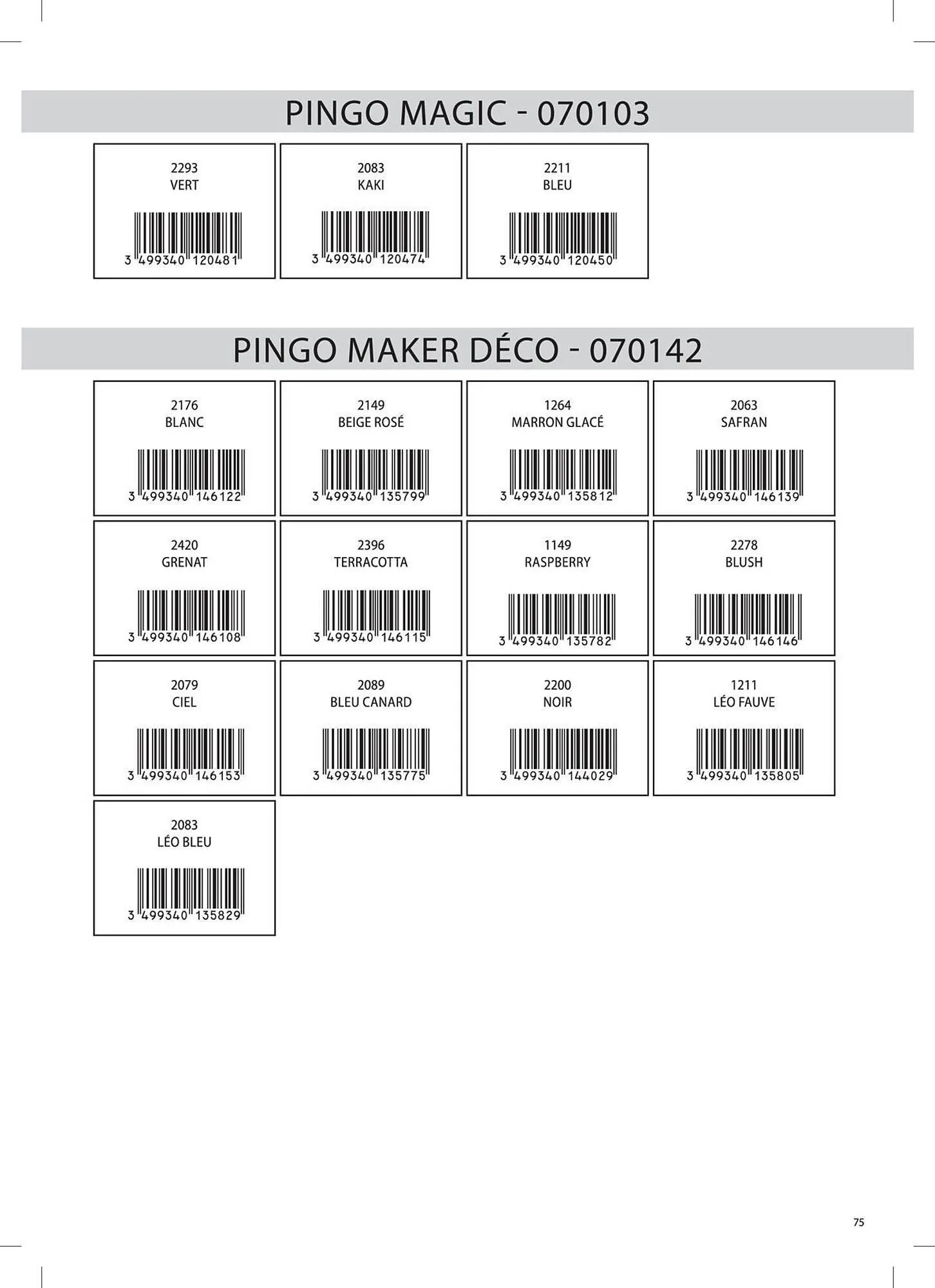 Catalogue Phildar du 10 décembre au 31 août 2025 - Catalogue page 75