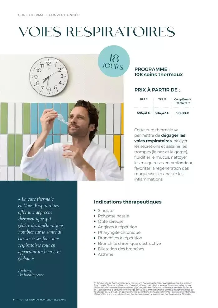 Brochure établissement Montbrun-les-Bains 2025 du 3 mars au 29 novembre 2025 - Catalogue page 6