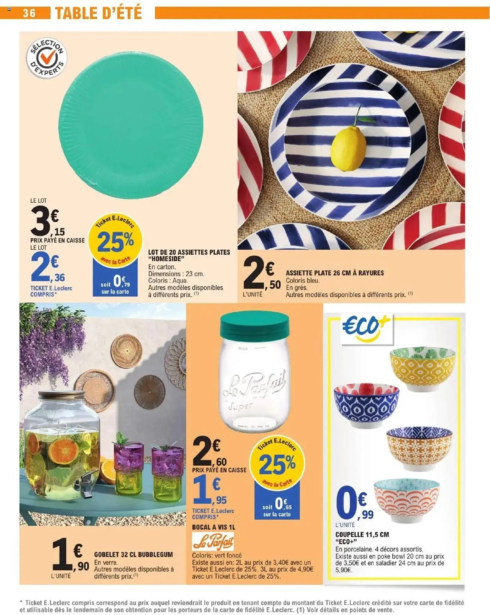 Catalogue E.Leclerc du 1 juillet au 12 juillet 2025 - Catalogue page 36