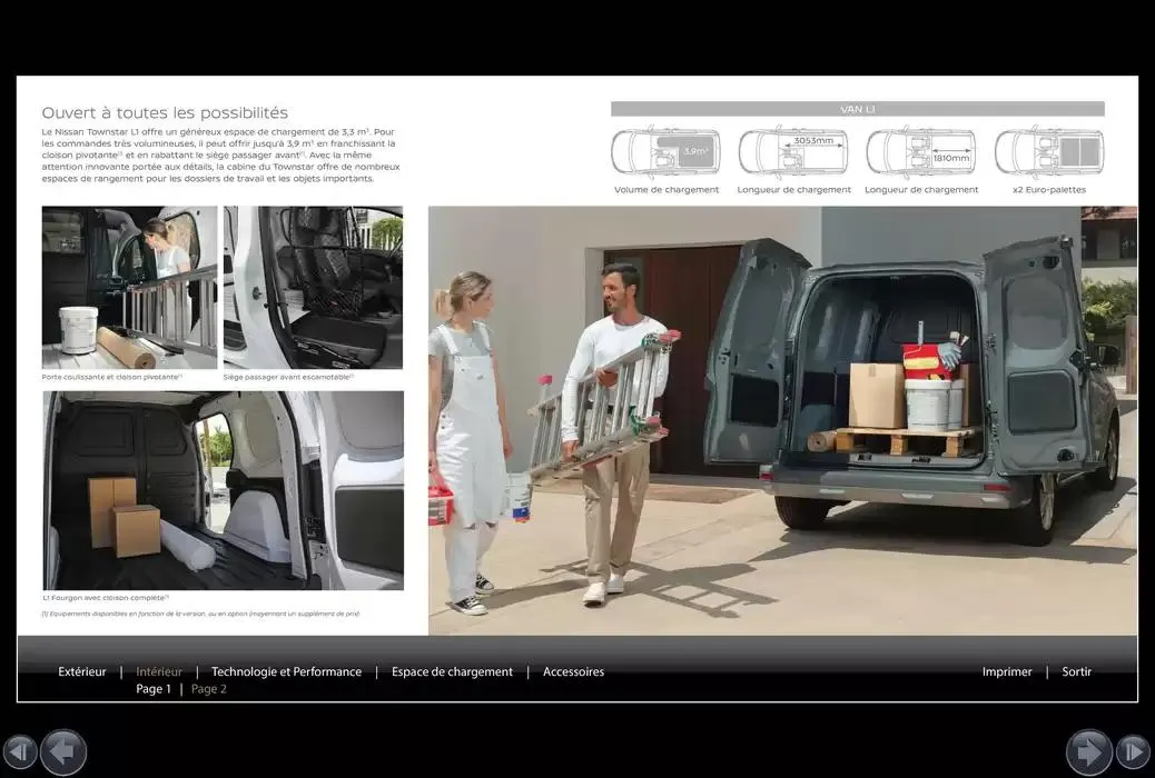 Nissan Townstar Fourgon du 12 mars au 12 mars 2026 - Catalogue page 7