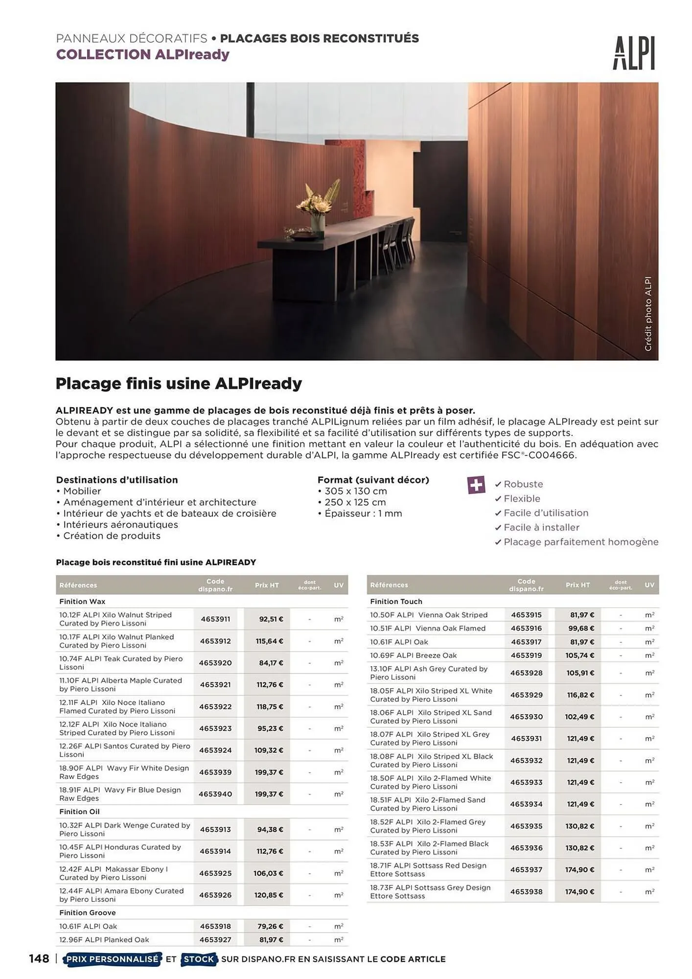 Catalogue Dispano du 8 avril au 31 décembre 2026 - Catalogue page 148