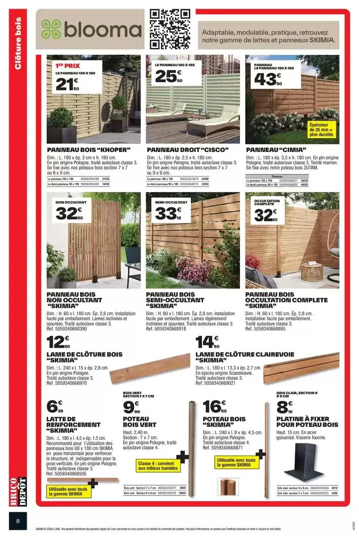 Spécial extérieur ! du 18 avril au 1 mai 2025 - Catalogue page 8