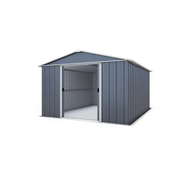 Abri De Jardin Métal 12m² Anthracite