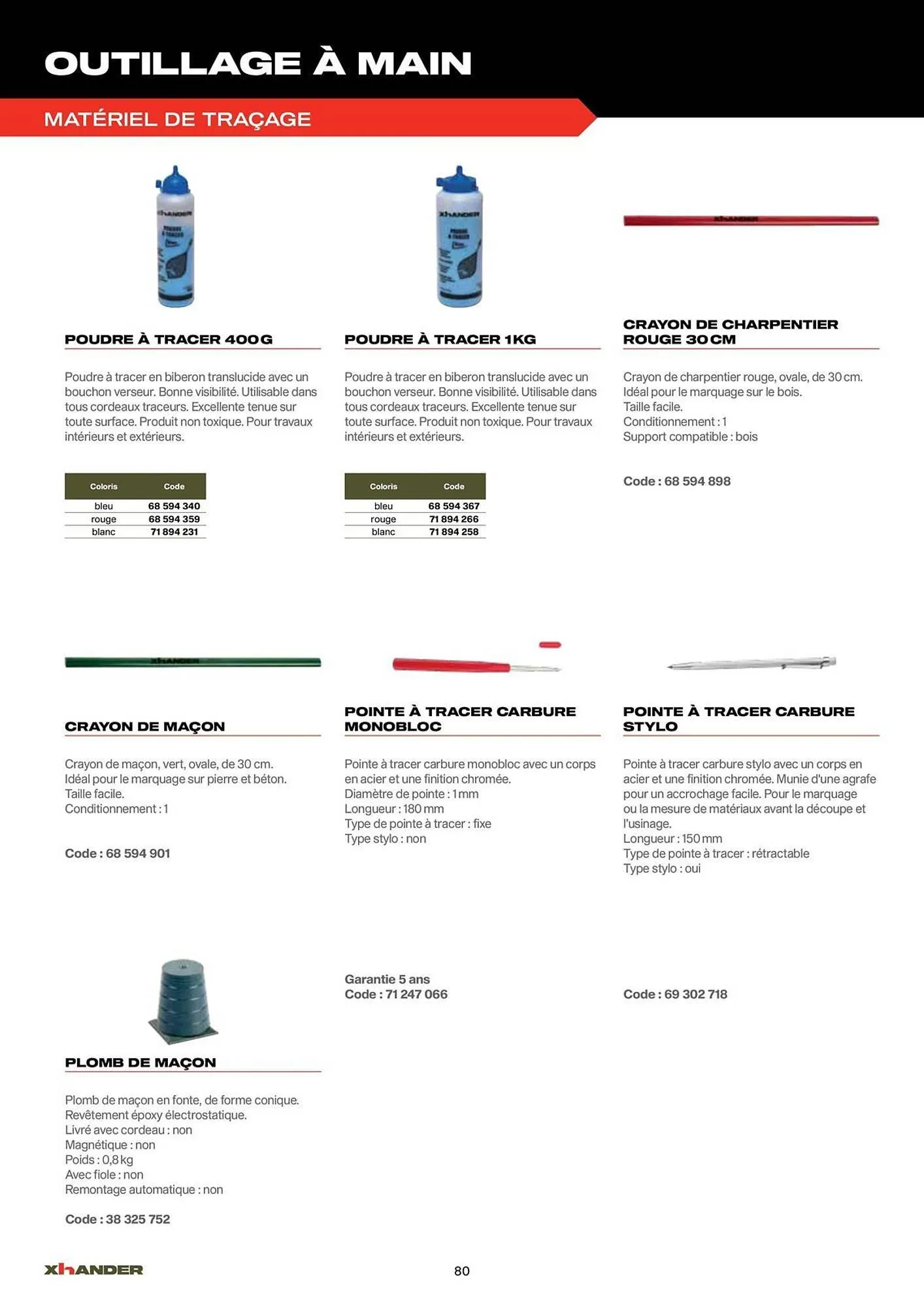 Catalogue Prolians du 2 septembre au 31 décembre 2025 - Catalogue page 80