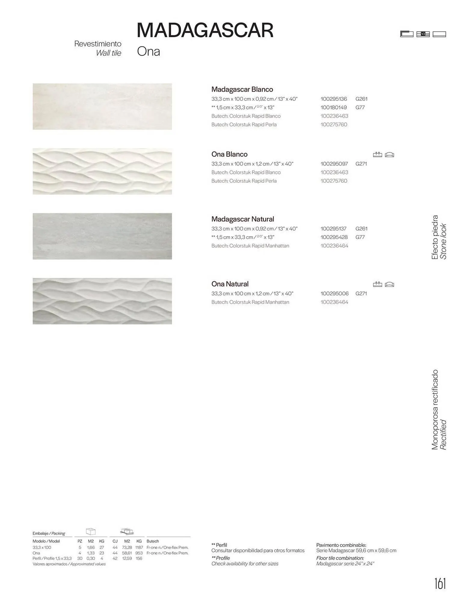 Catalogue Porcelanosa du 27 janvier au 31 décembre 2025 - Catalogue page 163