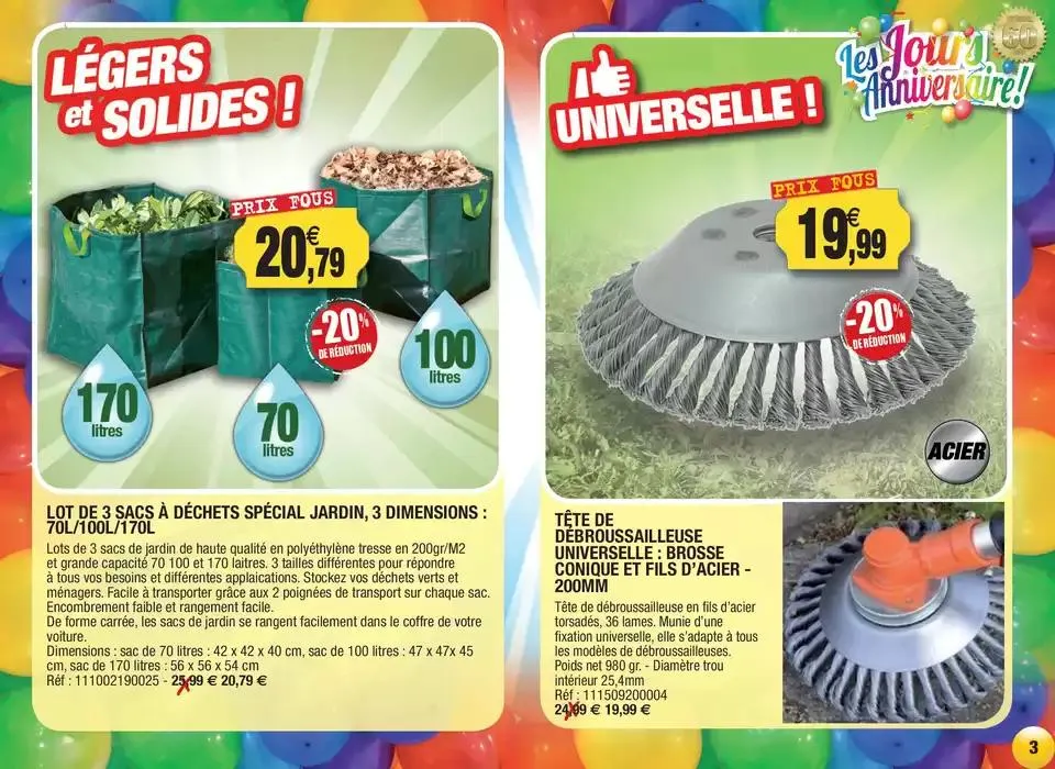 Les jours Anniversaire ! du 11 avril au 31 décembre 2025 - Catalogue page 3