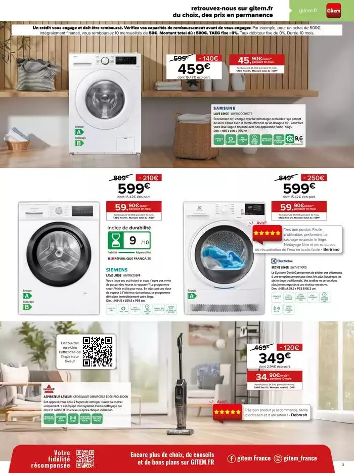 Des prix bas du 26 mars au 12 avril 2025 - Catalogue page 3