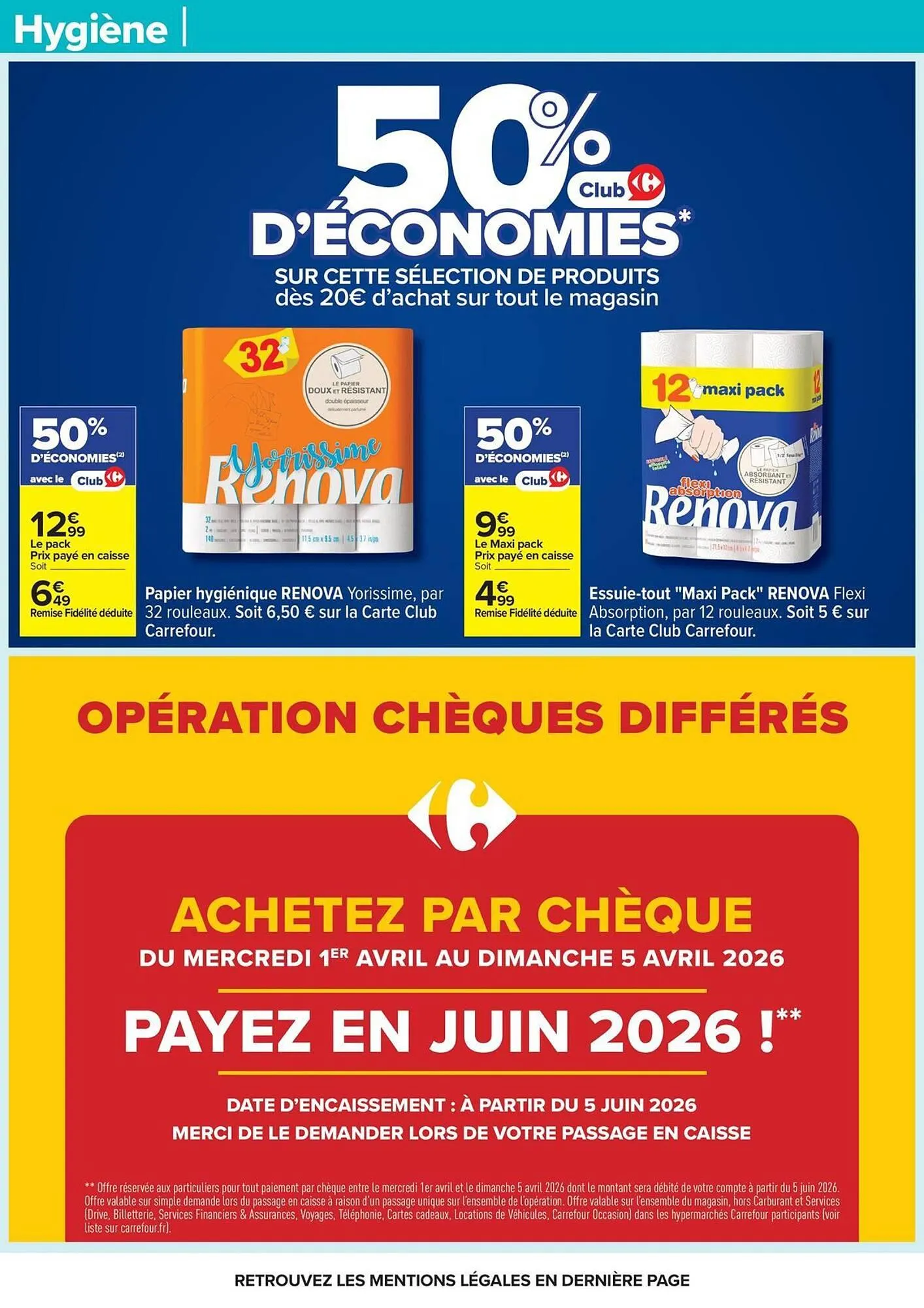 Catalogue Carrefour du 31 mars au 13 avril 2026 - Catalogue page 50