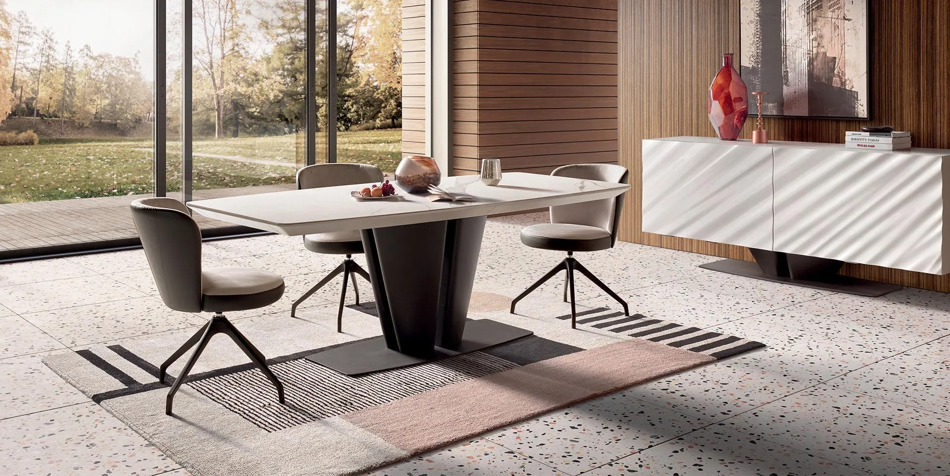 Buffet 2 portes coplanaires VOILE