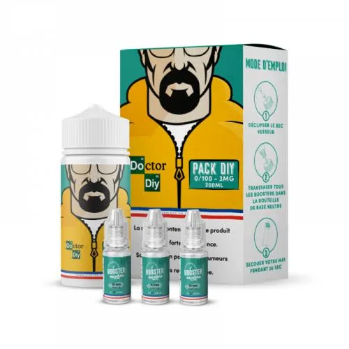 Pack DIY 0/100 200 ml - Doctor DIY