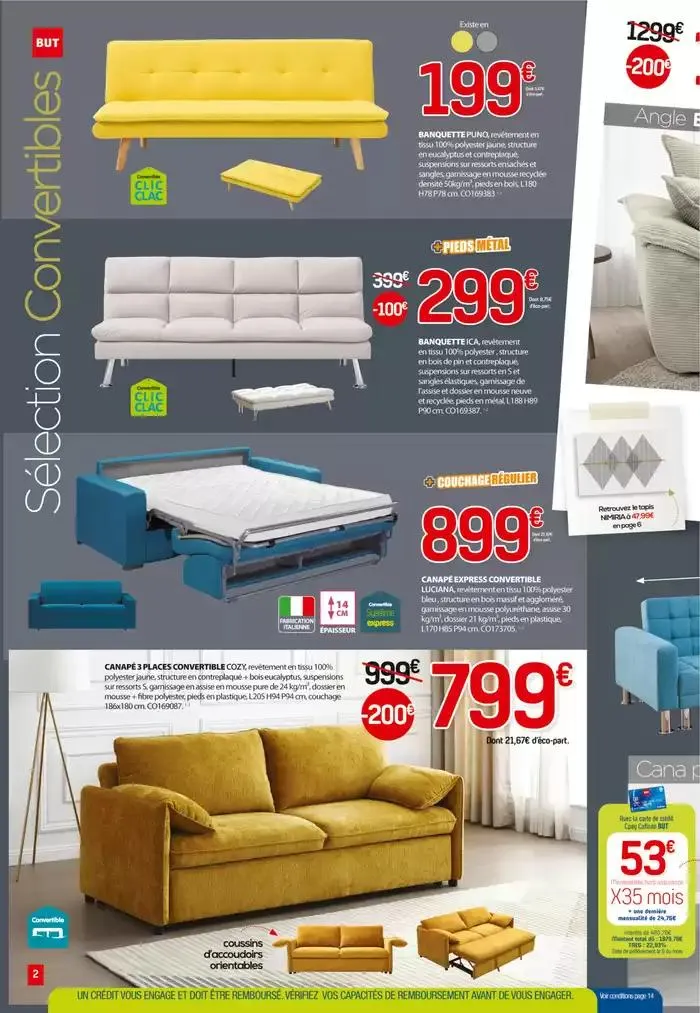 Catalogue BUT - Martinique du 31 mars au 21 avril 2025 - Catalogue page 2