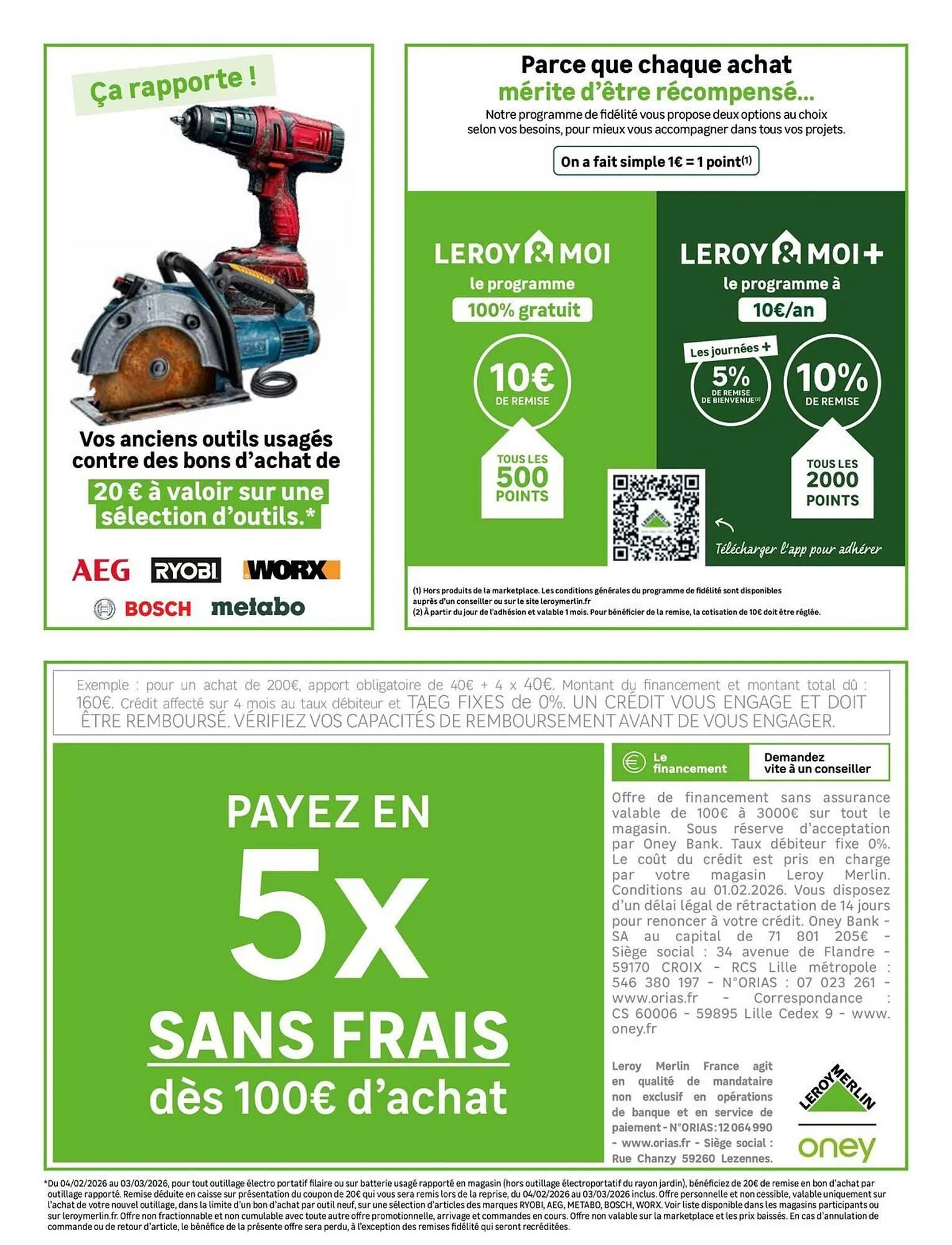 Catalogue Leroy Merlin du 4 février au 3 mars 2026 - Catalogue page 2