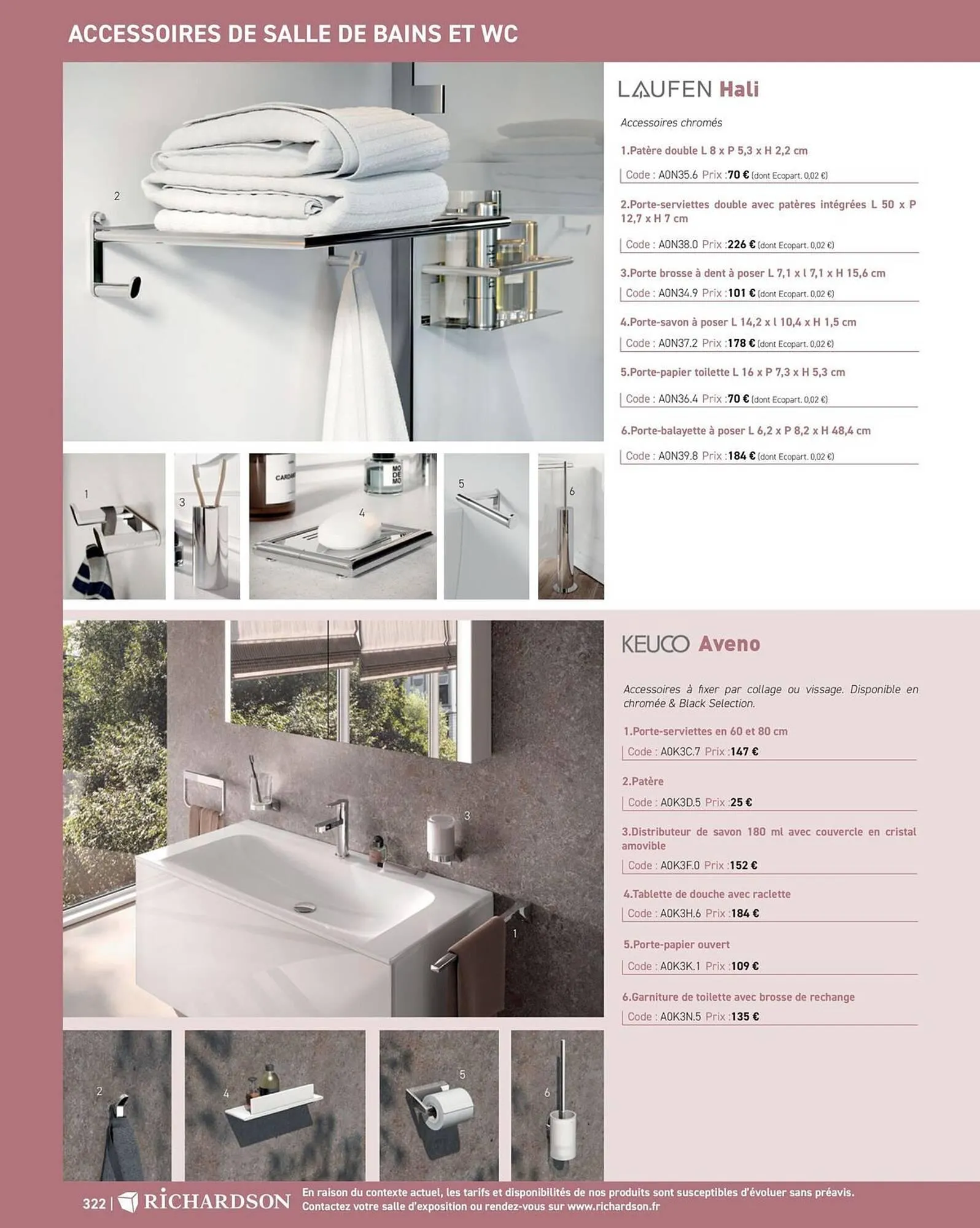 Catalogue Richardson du 11 avril au 31 décembre 2025 - Catalogue page 324