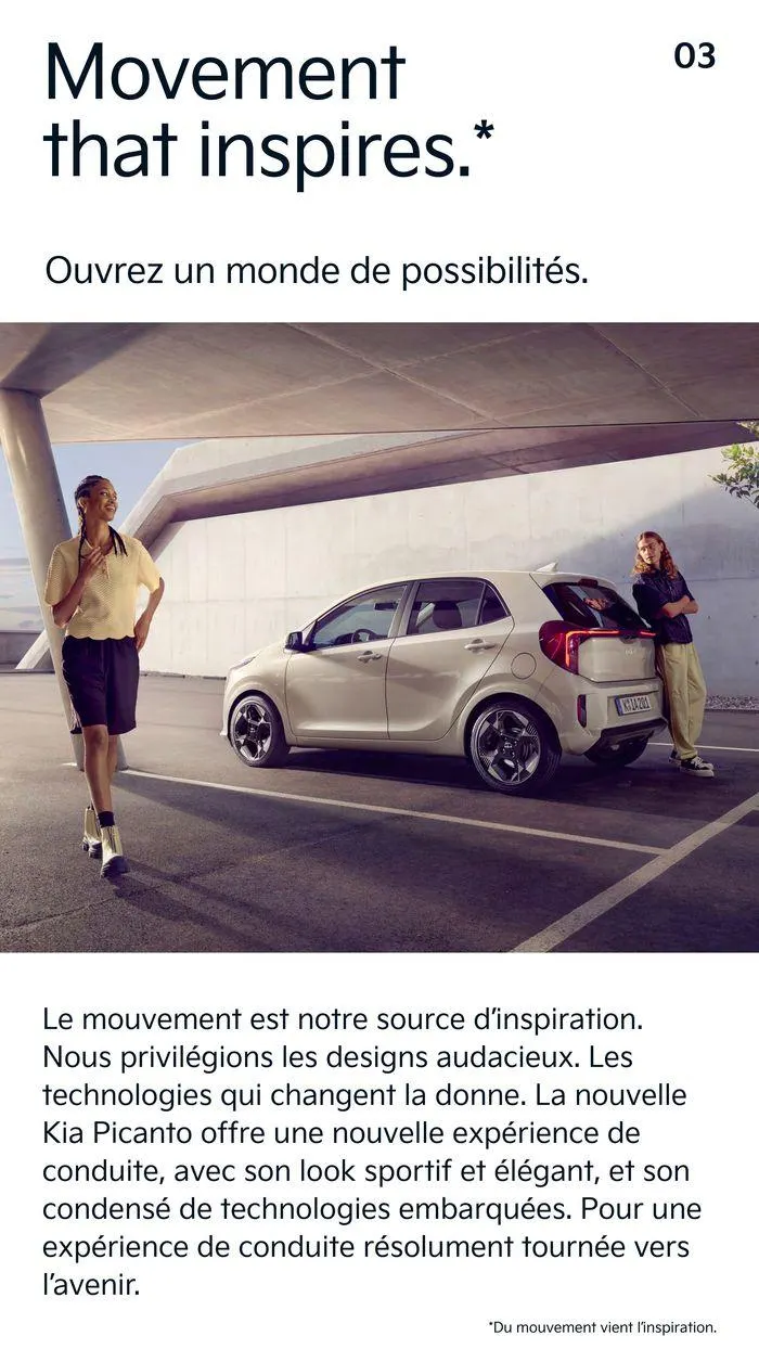 KIA Nouvelle Picanto du 17 juillet au 8 juillet 2025 - Catalogue page 3