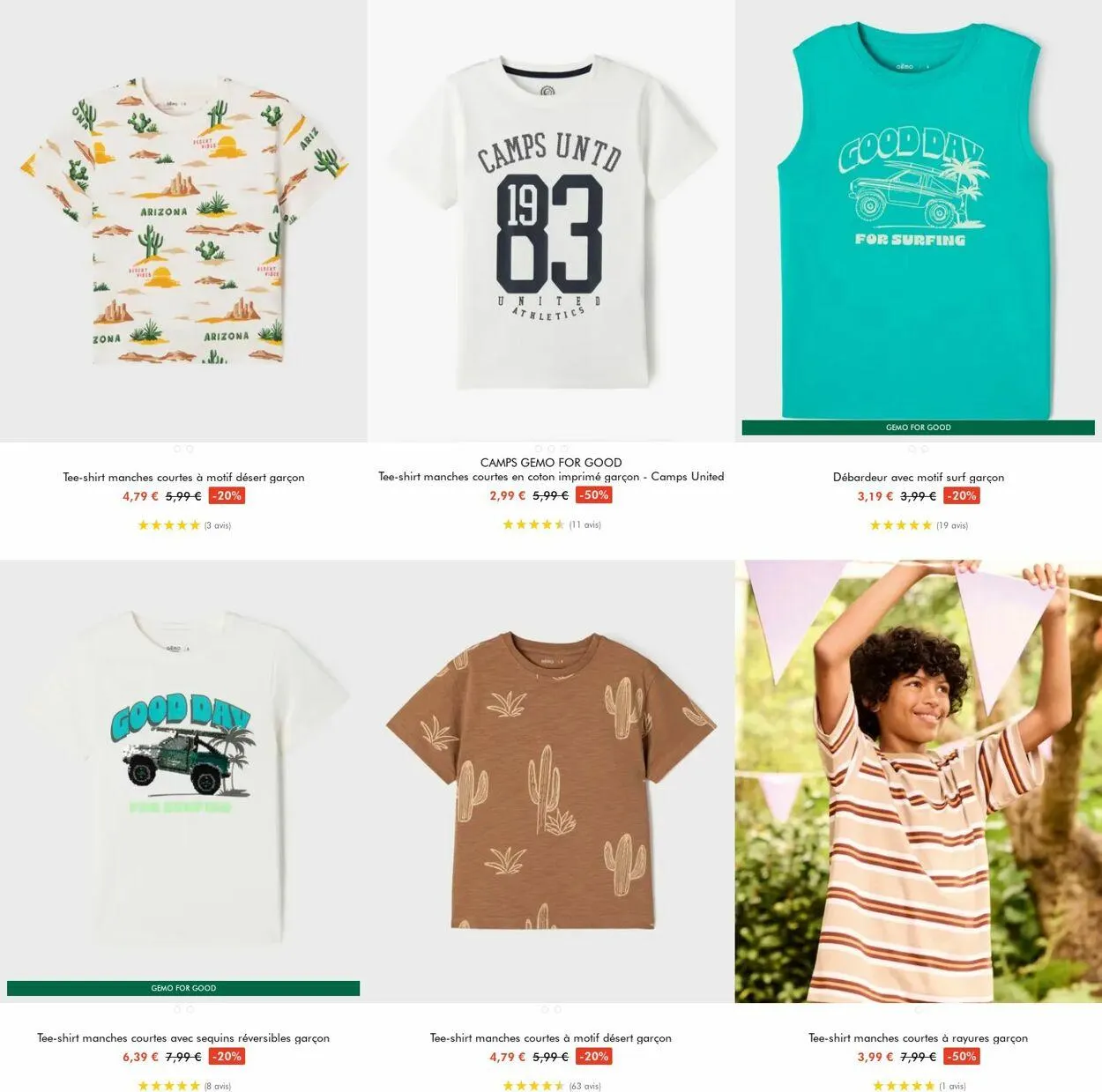 Gémo Catalogue actuel du 9 juillet au 22 juillet 2025 - Catalogue page 20