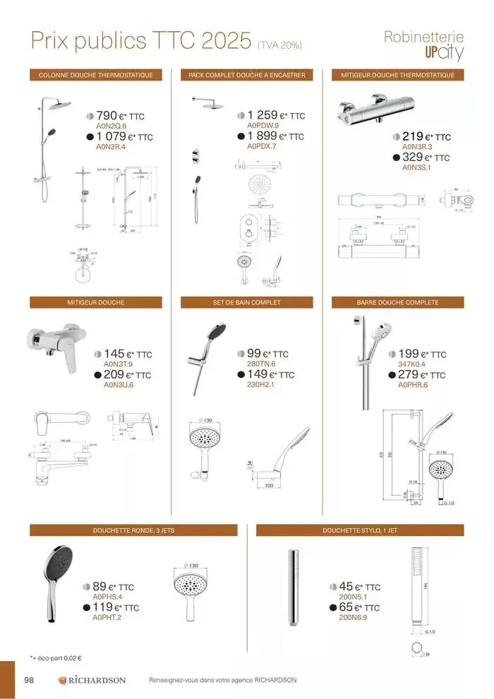 Collections Exclusives 2025 du 11 avril au 31 décembre 2025 - Catalogue page 98