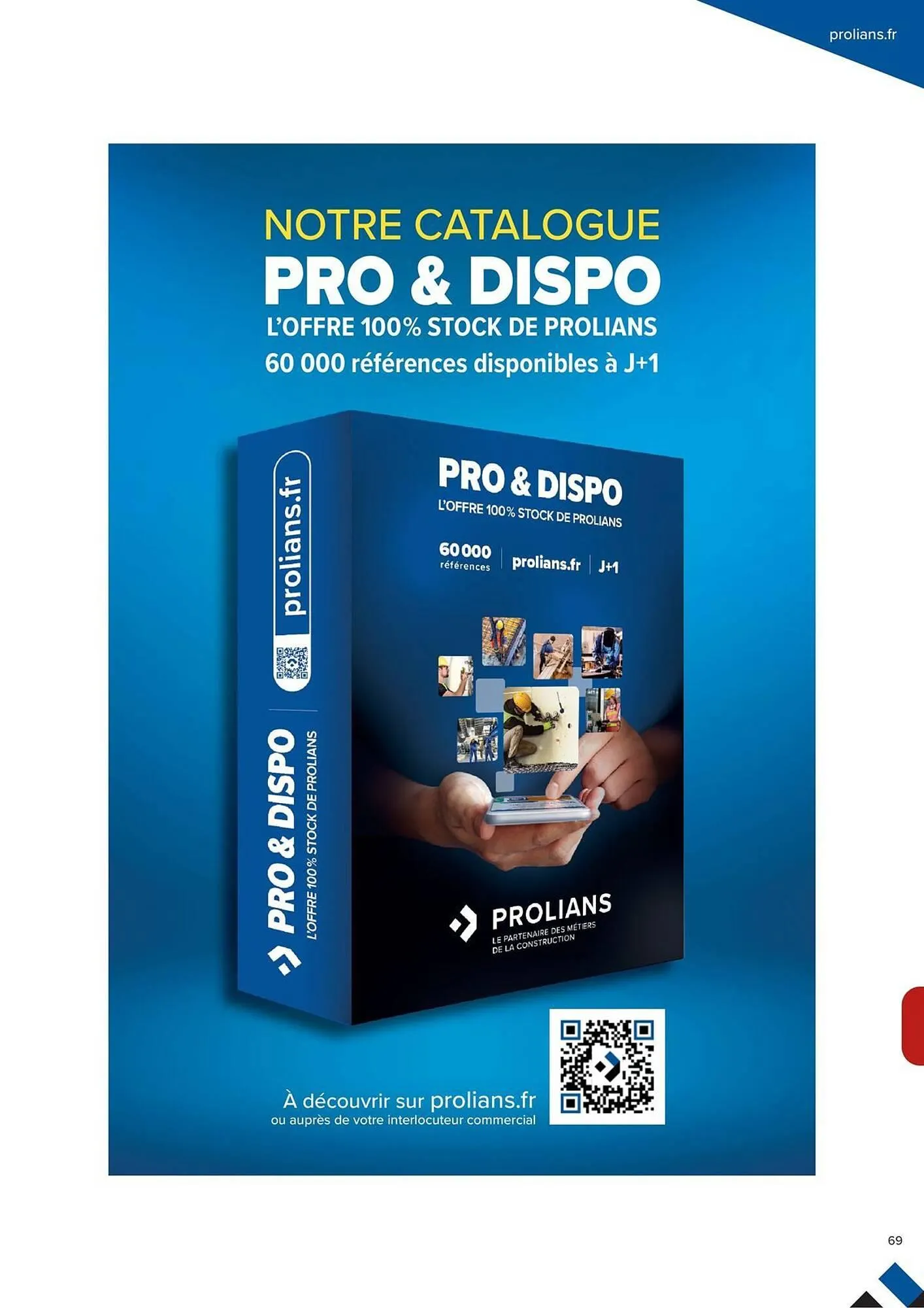 Catalogue Prolians du 2 octobre au 31 décembre 2025 - Catalogue page 69