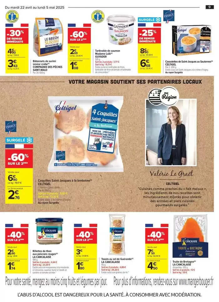 LE MEILLEUR DE MA RÉGION du 22 avril au 5 mai 2025 - Catalogue page 9