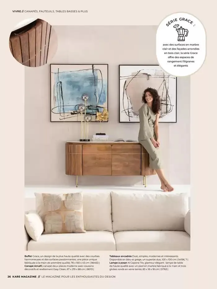 LE MAGAZINE POUR LES ENTHOUSIASTES DU DESIGN du 6 février au 31 décembre 2025 - Catalogue page 26