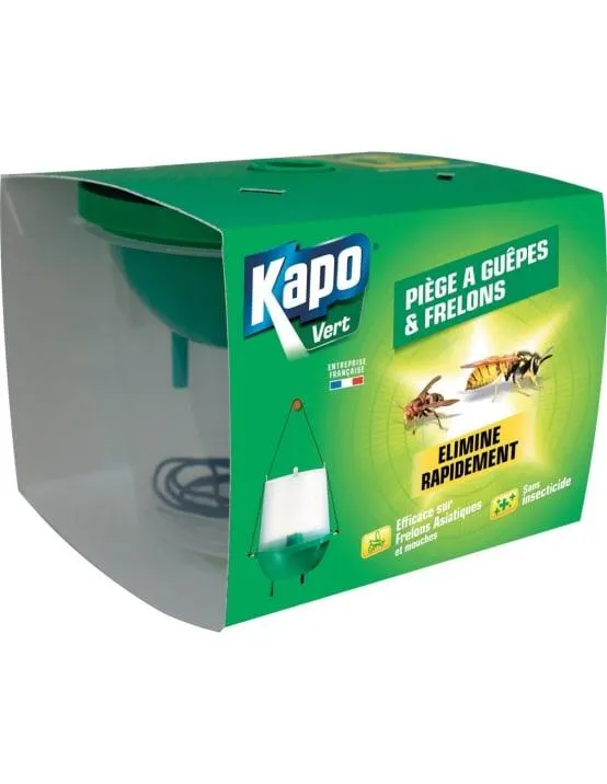 Pièges à Guêpes Et Frelons à Suspendre Ou à Poser - Kapo