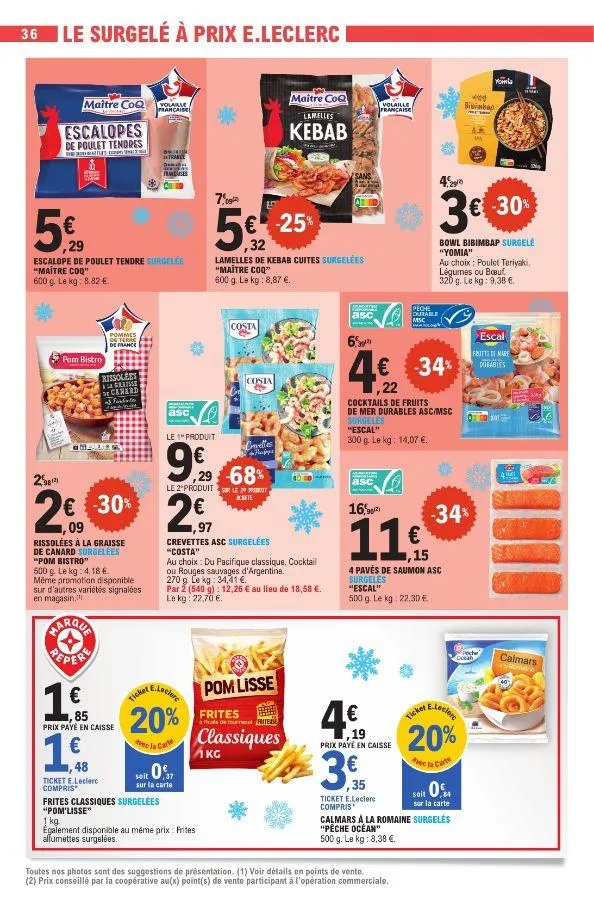 E. Leclerc du 20 mai au 31 mai 2025 - Catalogue page 36