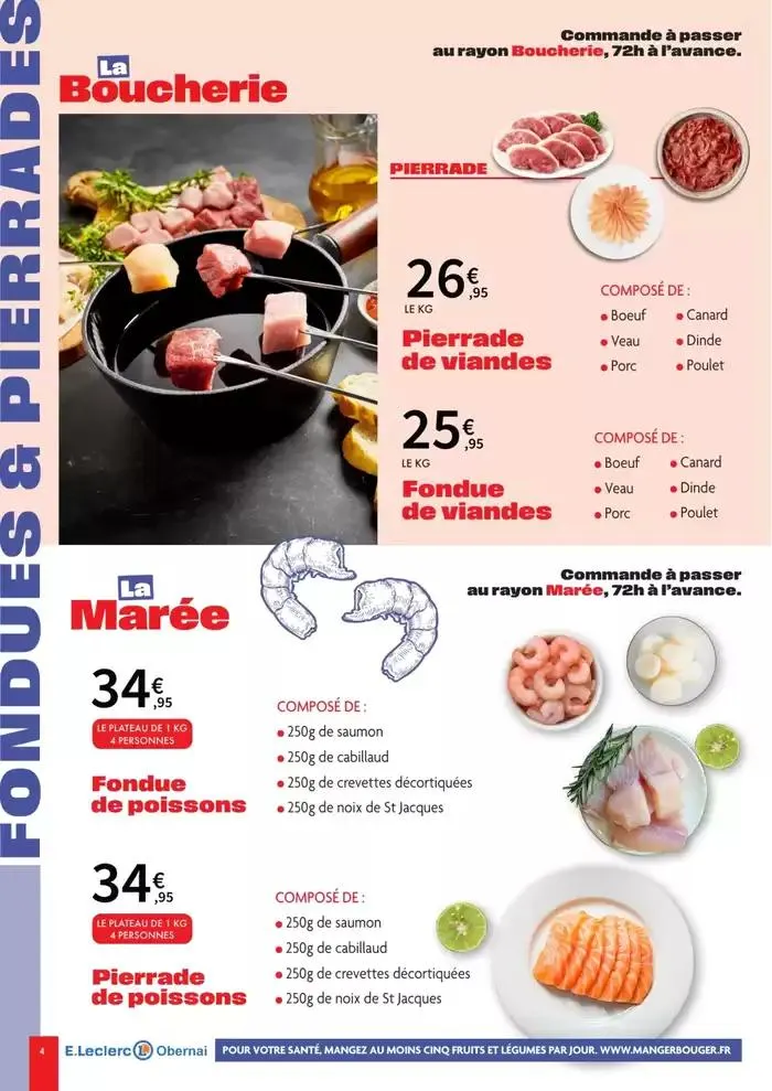 Carte Traiteur Permanente du 1 avril au 15 décembre 2025 - Catalogue page 4