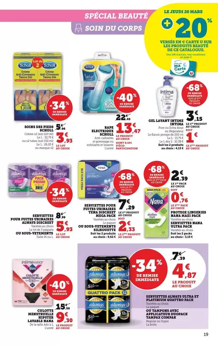 Spécial Beauté du 18 mars au 30 mars 2025 - Catalogue page 19