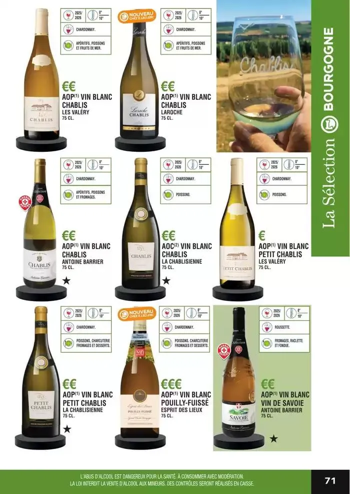 GUIDE DES VINS 2025 2026 du 27 février au 31 janvier 2027 - Catalogue page 71