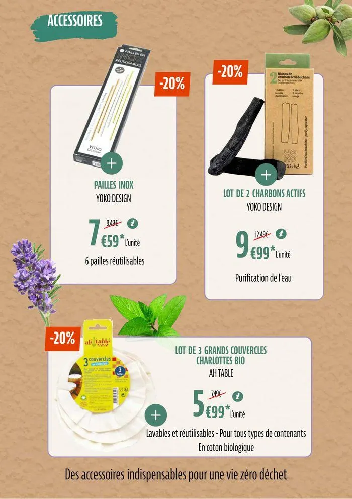 Tutes Nos Promos Bio Pour Un Ete Savoureux du 28 juin au 7 juillet 2024 - Catalogue page 43