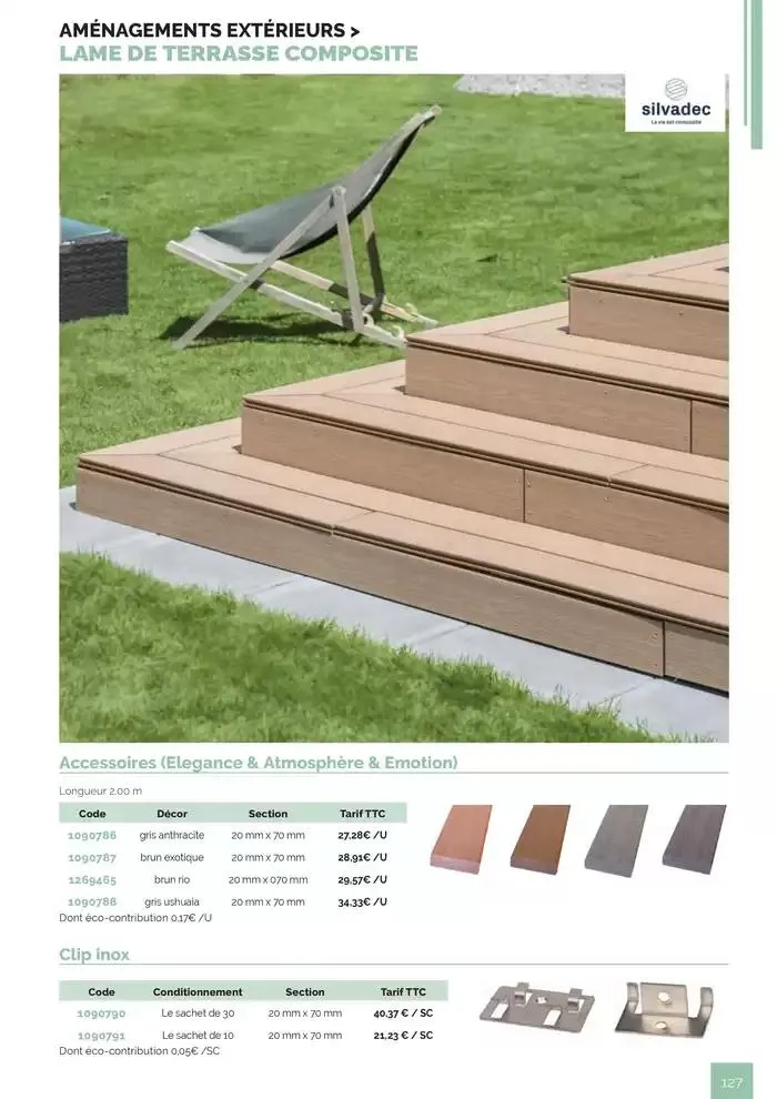 BOIS PANNEAUX 2025 2026 du 30 avril au 31 décembre 2026 - Catalogue page 127