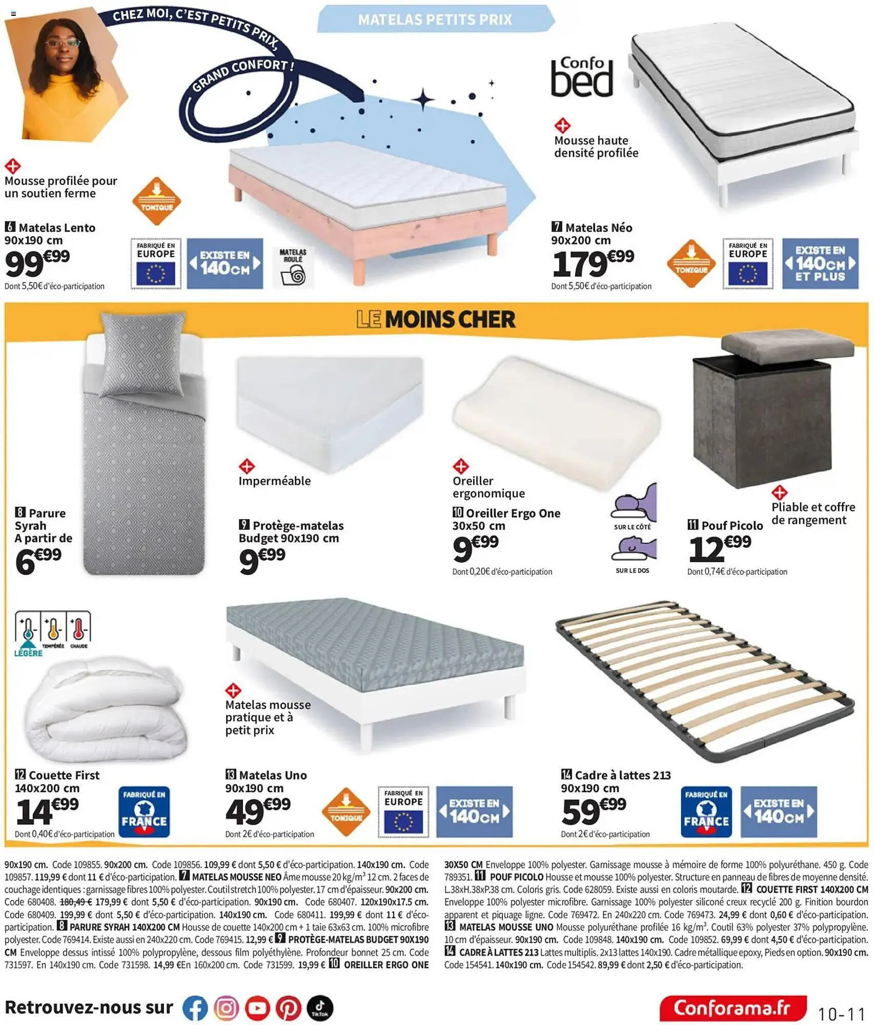 Catalogue Conforama du 23 décembre au 26 janvier 2026 - Catalogue page 11